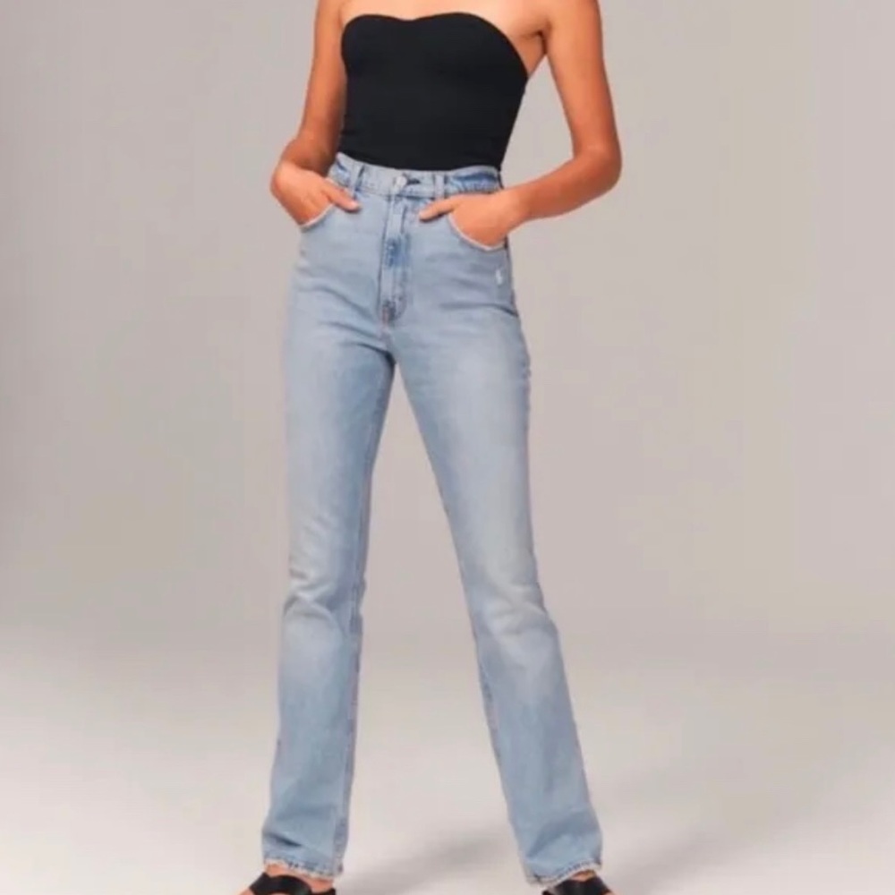 Abercrombie and Fitch flare jeans